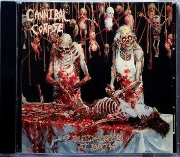CANNIBAL CORPSE "Butchered At Birth" CD диск новый буклет 6 стр. ...