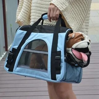 Dog Carrier Oxford Cloth Cat Bag Breathable Mesh Pet Sling Carriers for Cat...