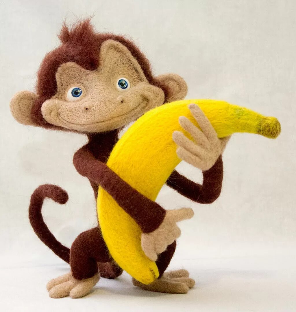 обезьянка поделка из бумаги. обезьяна из фетра. обязьянаиз пластилина. поделка обезьянка. как сделать обезьяну.