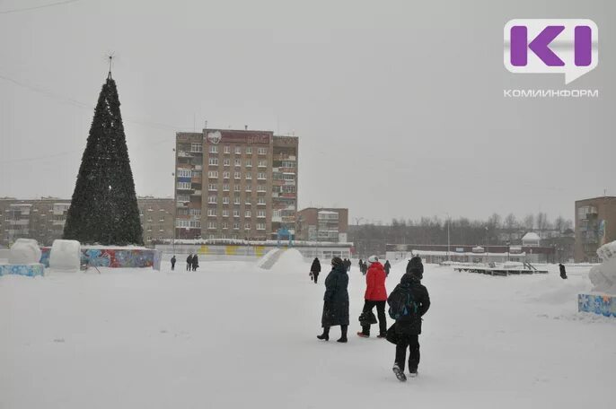 Инта Республика Коми 2020. Новогодняя елка в Инте. Инта снежный городок. Инта новый год. Инта на неделю