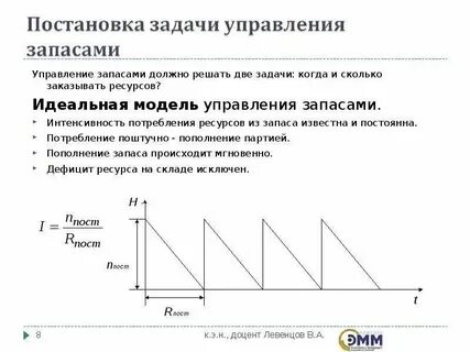 Решение задачи управления