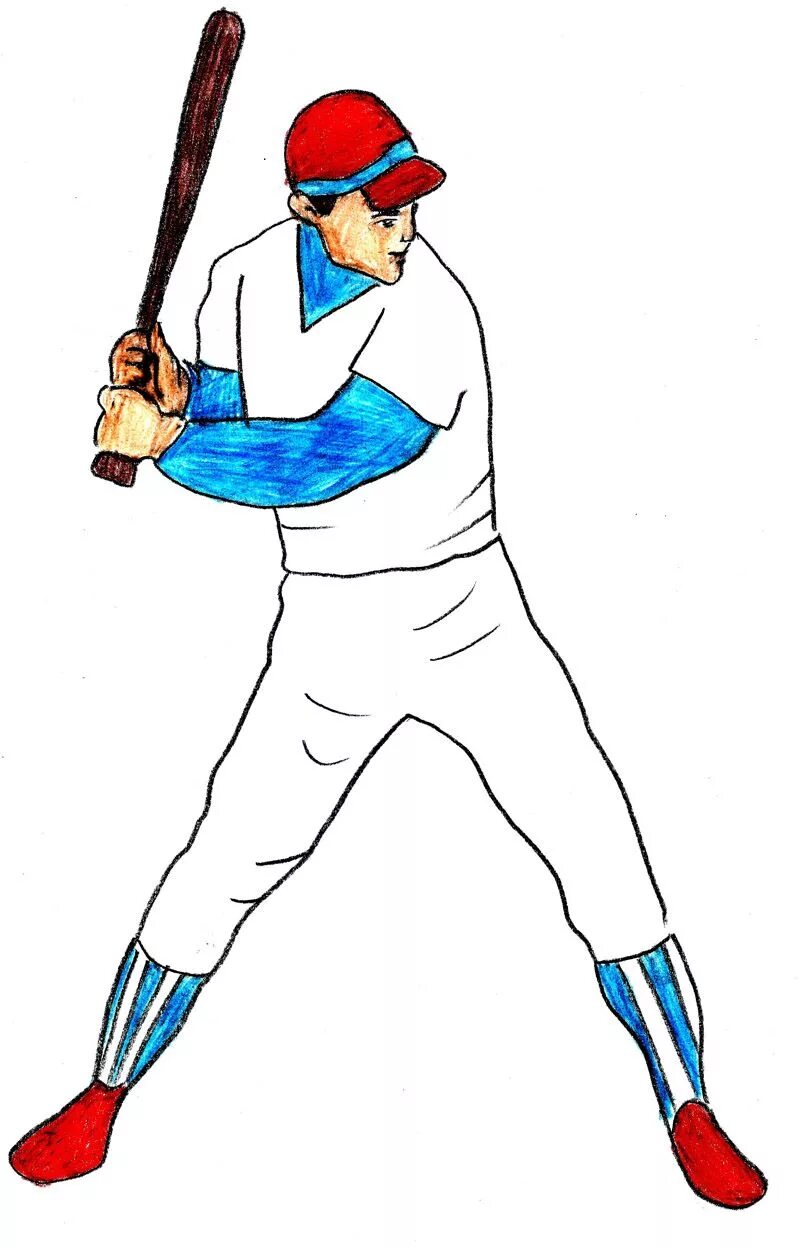 Бить рисунок. Нарисованный бейсболист. Бейсбол мультяшный. Бейсбол иллюстрация. Бейсбол нарисовать.