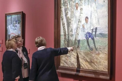 Выставка два желания grabar gallery
