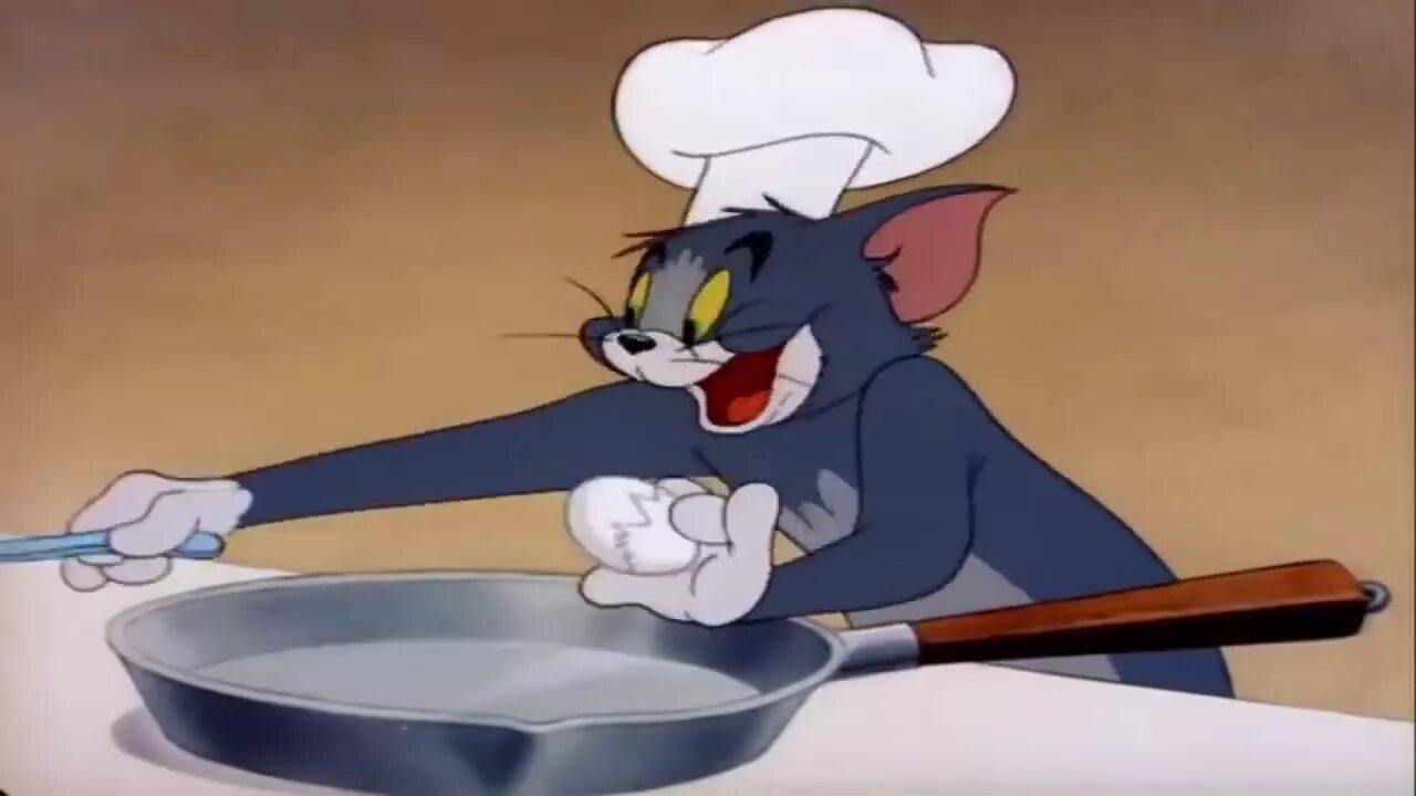Том и джерри помощники. Том повар том и Джерри. Том из Тома и Джерри. Том и Джерри сковородка. Том и Джерри 1964.