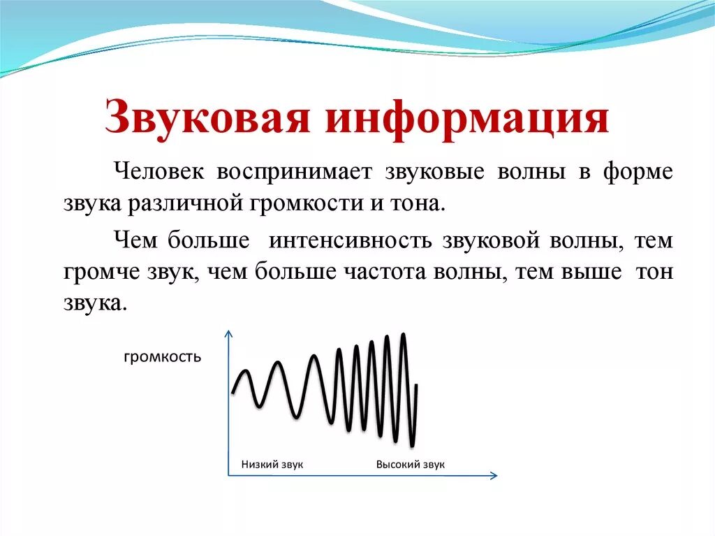 Звуковая информация. Звуковая волна. Звуковая информация информация. Формы звуковой информации. Энергия волны звука