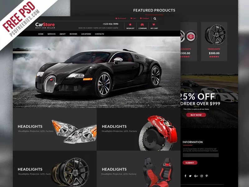 Web car