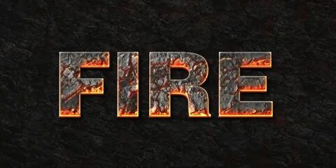 Fire writing