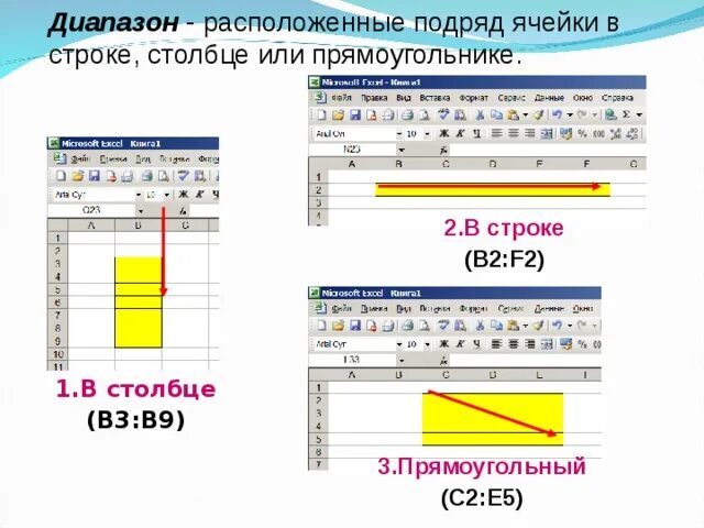 Рисунки ячеек. Расположенные подряд ячейки в строке столбце или. Расположенные подряд ячейки в строке столбце или прямоугольнике. Диапазон расположенные подряд ячейки столбца. Столбец строка диапазон.