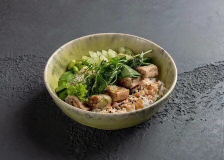 Поке с курицей
