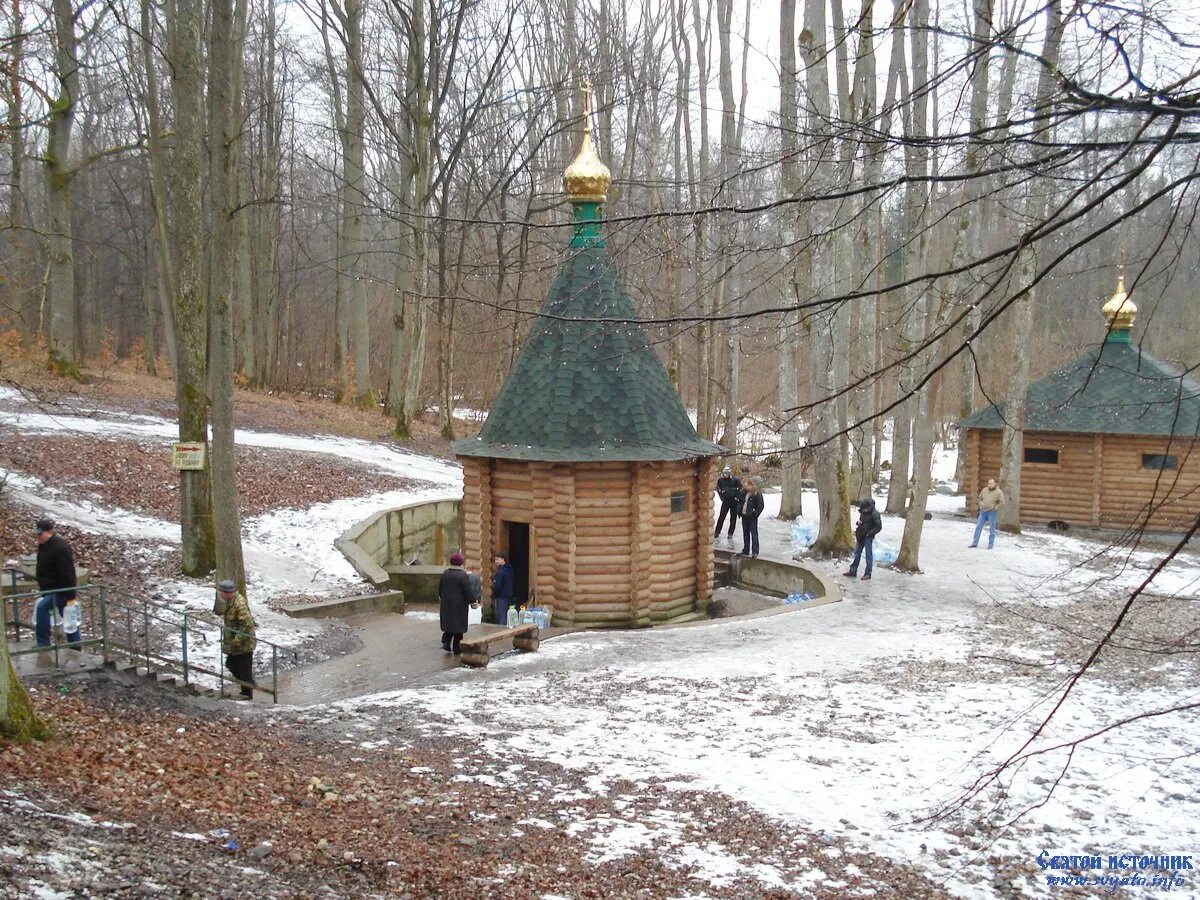 Православный родник. Святой источник Гурьевский район.