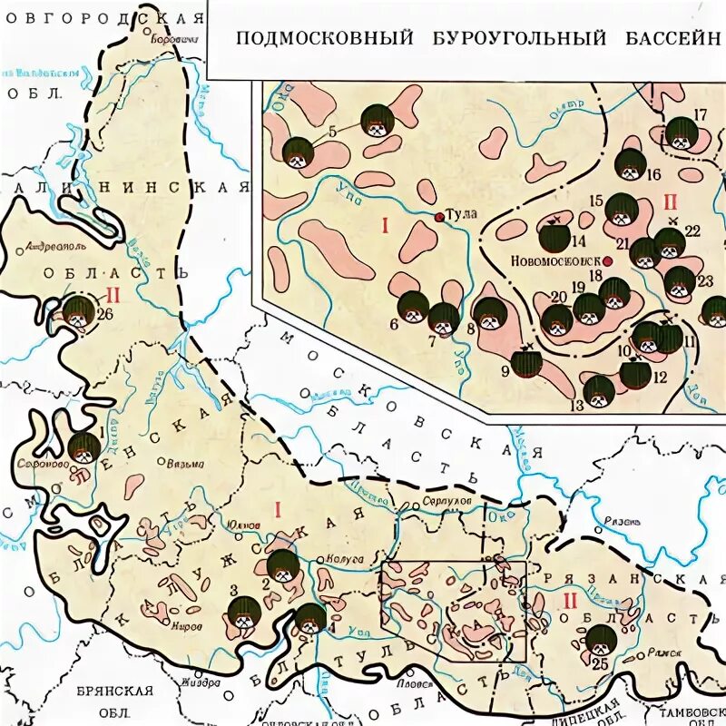 Подмосковный угольный бассейн. Подмосковный бассейн бурого угля на карте России. Подмосковный буроугольный бассейн на карте России. Подмосковский угольный бассейн.