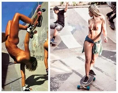 Nude skaters.