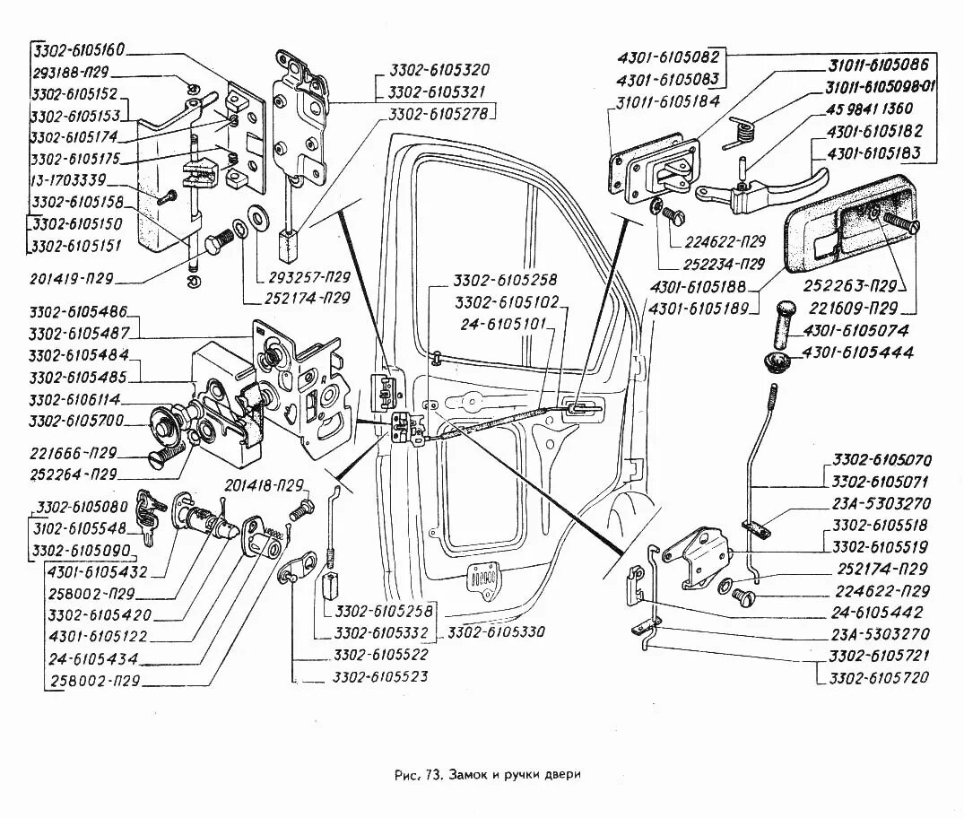 Тяга ручки двери двери газель 3302. Механизм замка задней двери газель 2705. Стекло боковое двери газель 3302 размер. Замок двери передний газ 3302. Замок двери газель 3302 левый схема.