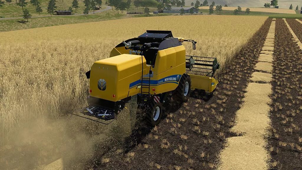 Мод деньги фарминг симулятор 19. Комбайн Нью Холланд ФС 19. Комбайн New Holland TC5.90. Холланд ФС 19 комбайны. Комбайн Нью Холланд для фс17.