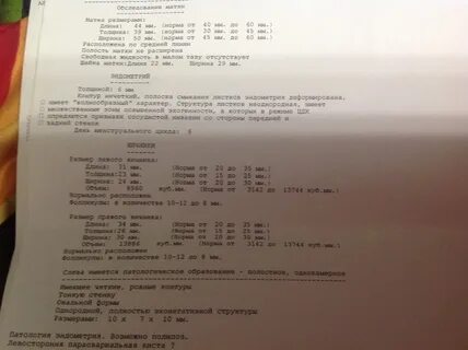 Нормы узи 30 недель беременности