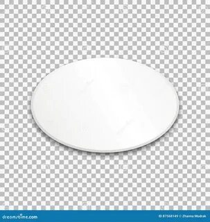 White oval