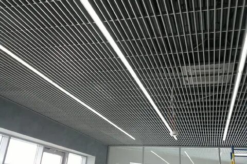 Подвесного решетчатого растрового потолка