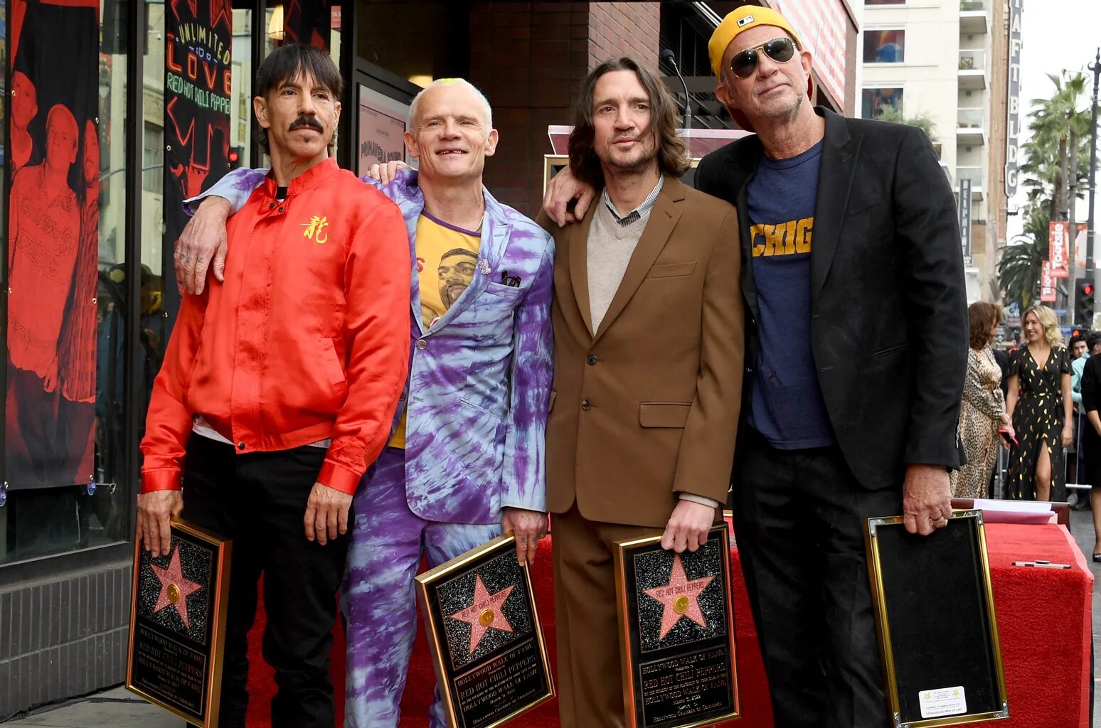 Группа Red hot Chili Peppers. Red hot Chili Peppers аллея славы. Ред хот Чили Пепперс 2022. Группа Red hot Chili Peppers 2022.