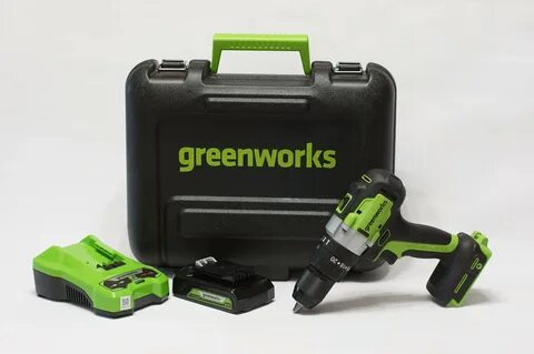 Шуруповерт greenworks