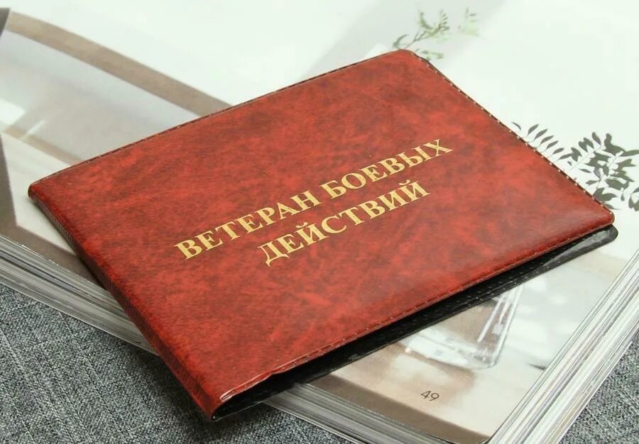 Статус ветерана боевых действий.