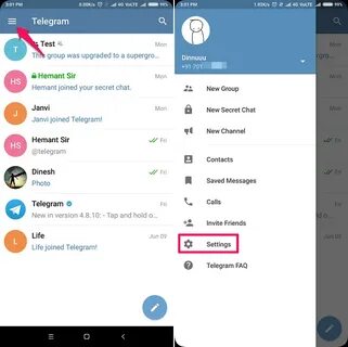 Get phone number from telegram