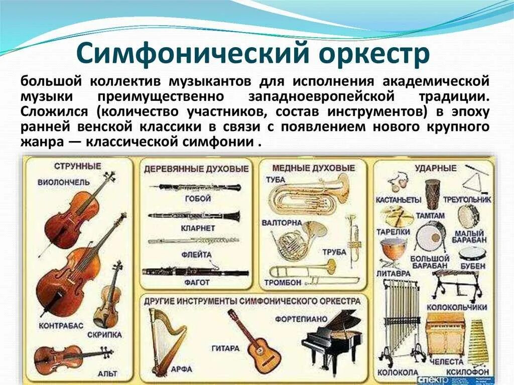 8 симфонических инструментов. Основные группы инструментов симфонического оркестра. клавишно язычковые инструменты симфонического оркестра. инструменты классического симфонического оркестра список. симфонический оркестр состав инструментов.