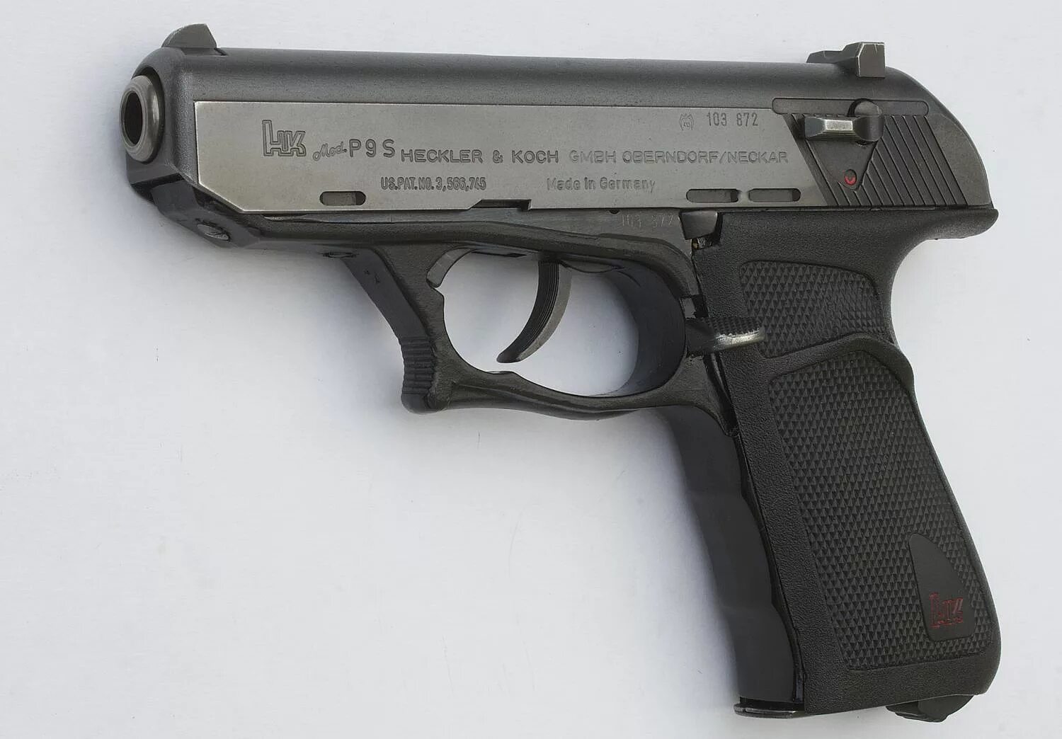 Second p. Хеклер Кох p9s. Hk4.