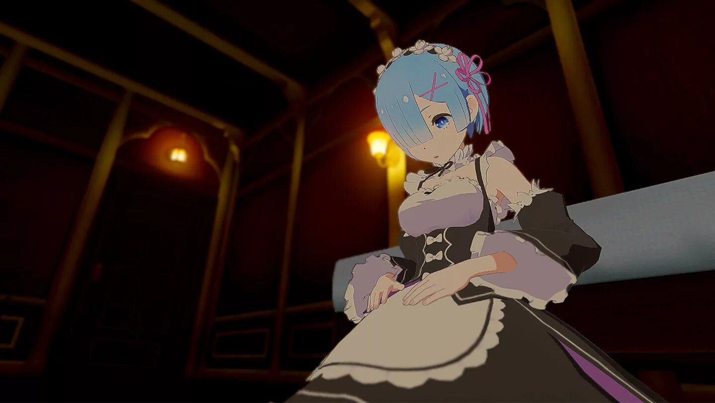 Re vr. Игра re Zero 3. Rem re Zero игра. Ре Зеро в VR.