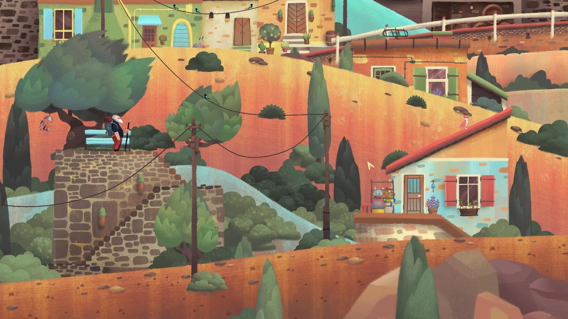 Let s journey. Old man игра. «путешествие старика» игра. олд манс джурней. old man&#039;s journey обложка.