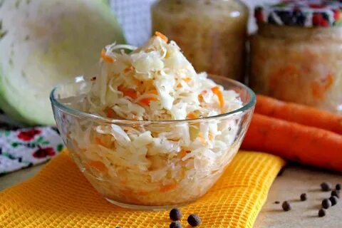 Капуста быстрый рецепт без моркови