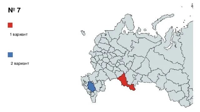 Карта россии в 90