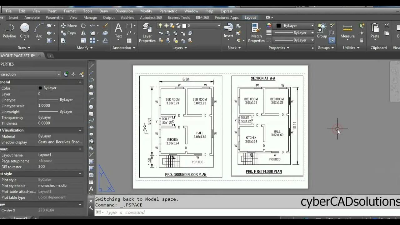 Layout 2. Autocad layout. autocad 2025. autocad plot. размеры viewport.