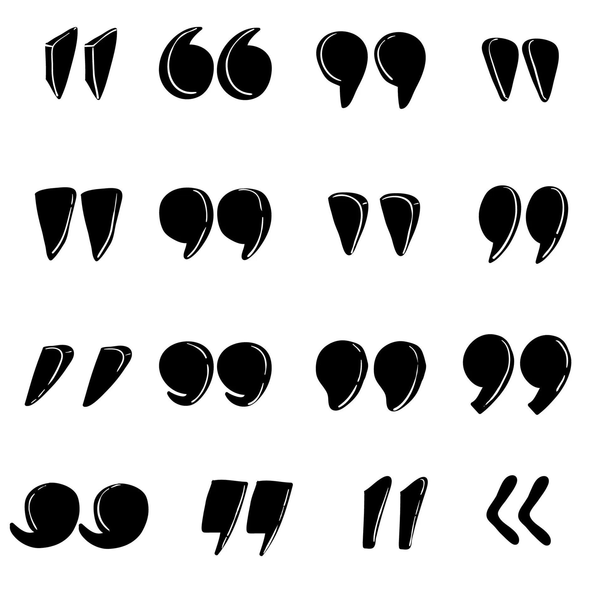 Quotation marking