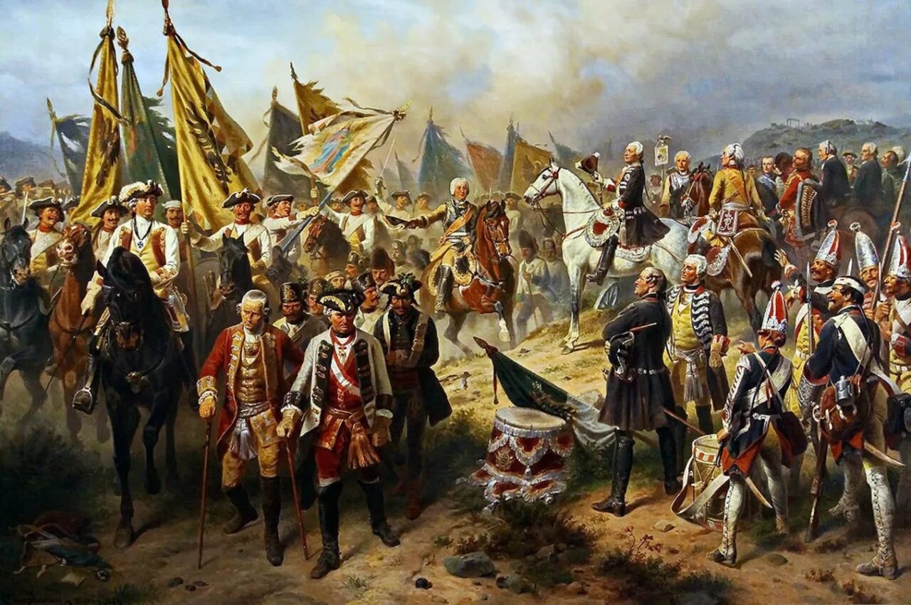 18 вв. Битва Фонтенуа 1745.