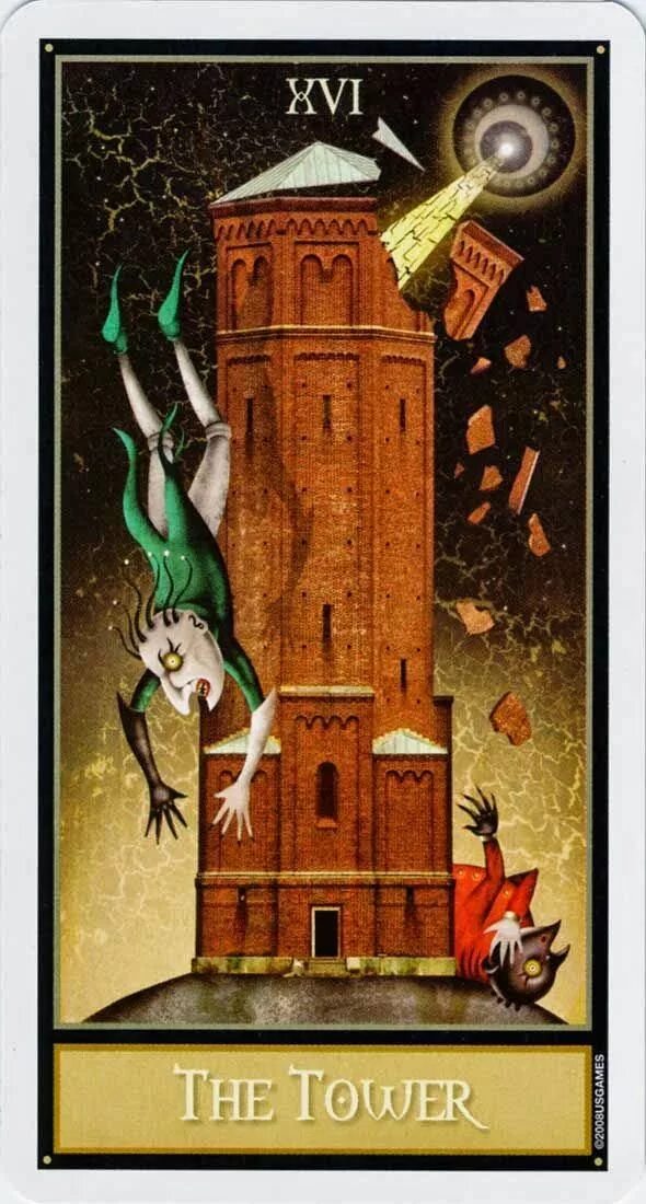 Луна башня таро. Таро башня безумная луна. таро безумной луны башня. старшие арканы таро 16 башня. старший аркан башня.