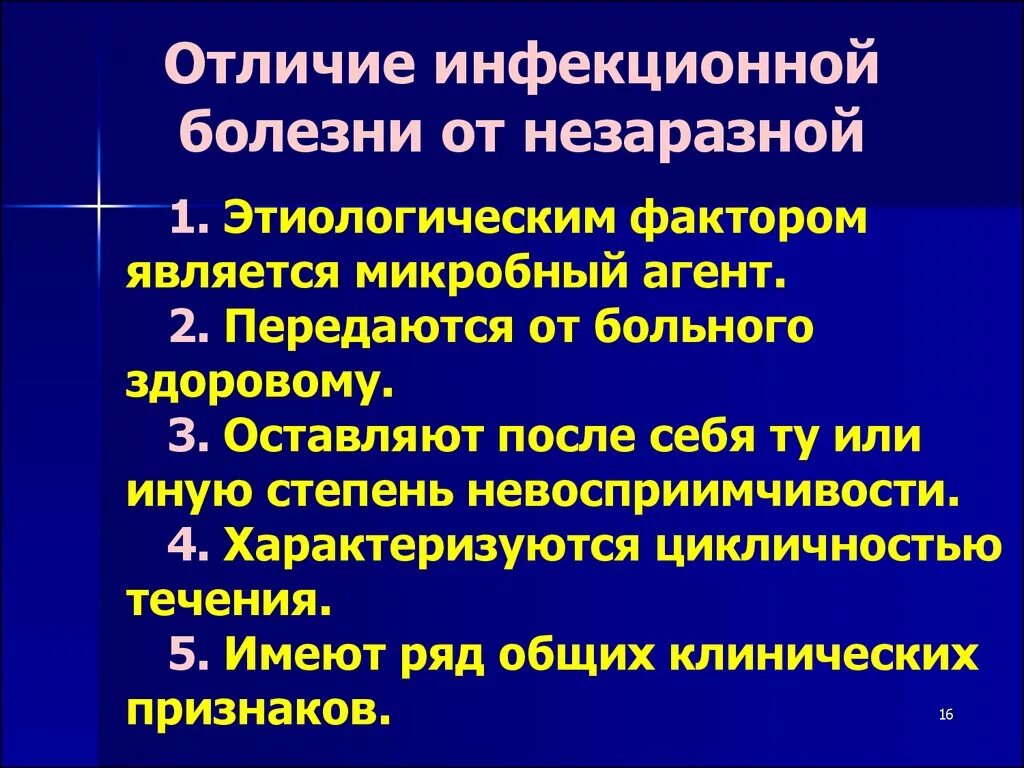 Отличие инфекционных болезней от неинфекционных заболеваний. Неинфекционные заболевания отличия от инфекционных заболеваний. Отличие заразных болезней от незаразных. Отличие инфекционных болезней от незаразных.