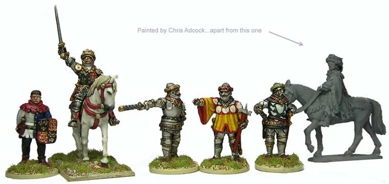 Mount command. Perry miniatures foot knights 1450-1500. перри миниатюры 28 мм рыцари. henry v, mounted, and command. wr40 mounted men at arms 1450-1500.