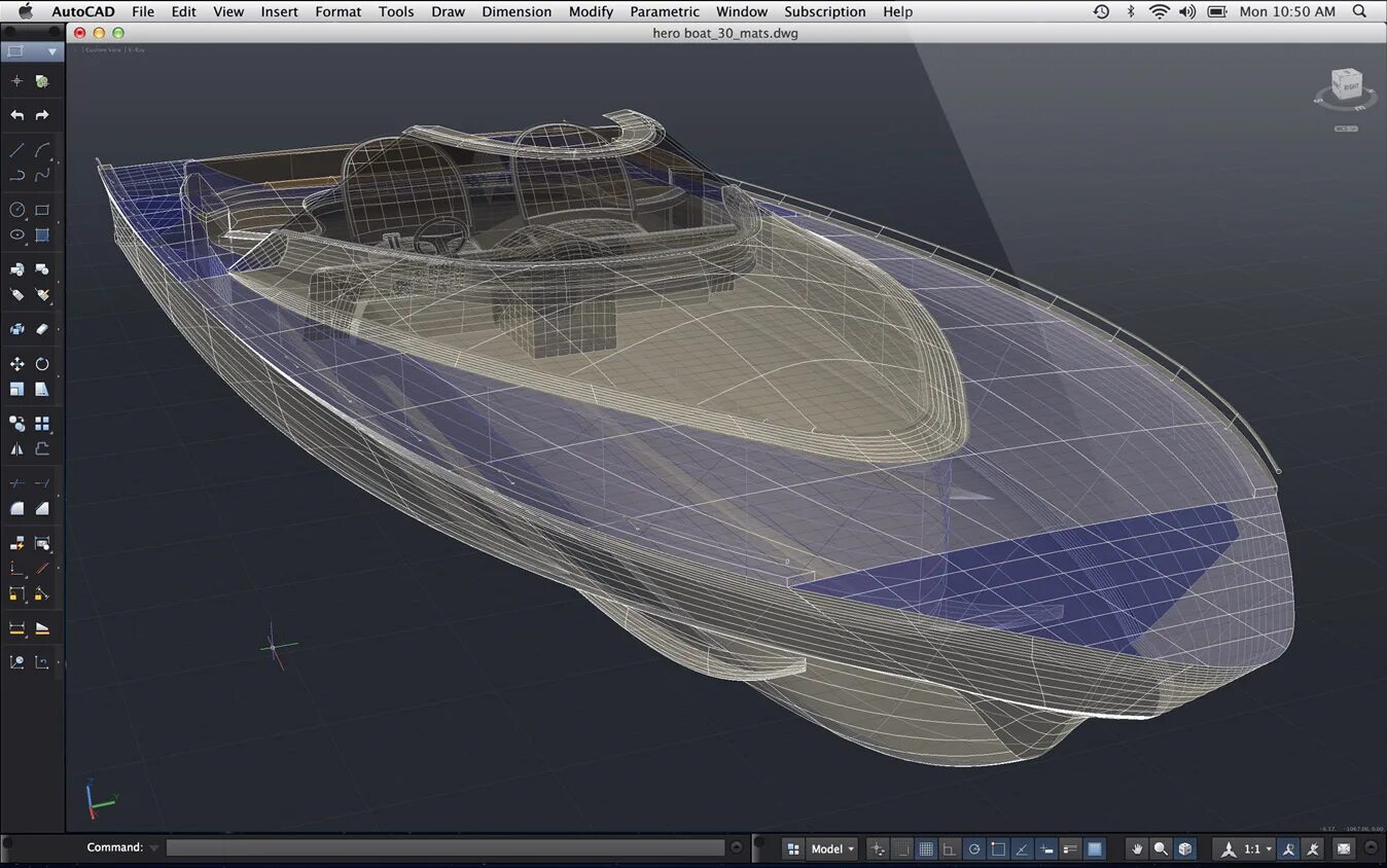 Autocad modeling