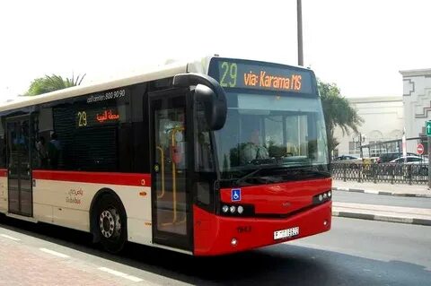 Автобусы в дубае