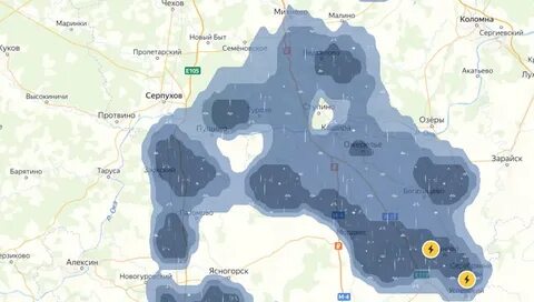 Карта осадков елец в реальном времени