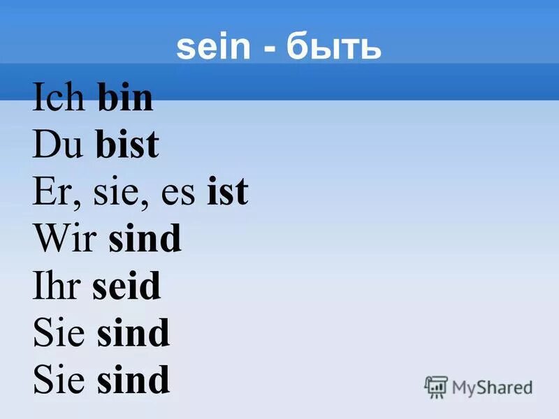 Sind sie ist. Немецкий язык ich du er sie es wir ihr sie. bin bist в немецком. ich bin du bist er sie es ist таблица. немецкий ich bin du bist.