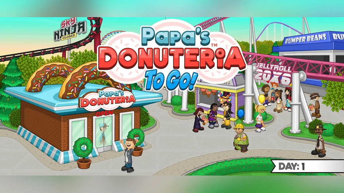 Papa donuteria to go. Игры папа луи to go. папа луи пончики. игры папа луи пончики. papa&#039;s donuteria to go!.