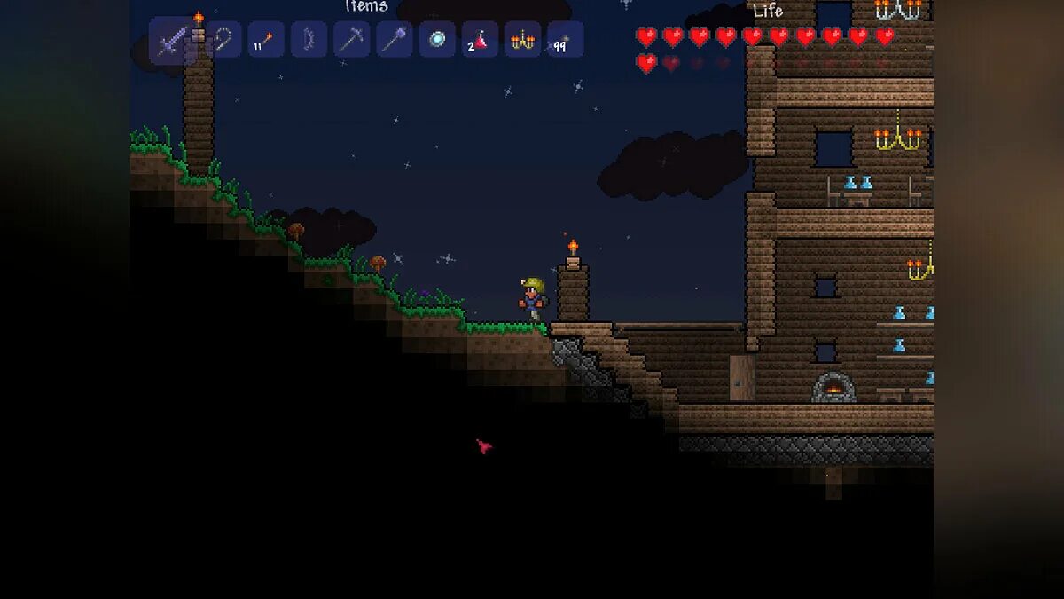 Как играть в террарию на пк пиратка. Террария скрины. Игра Terraria 2019. Скриншоты террария 1.2. Terraria первая версия.