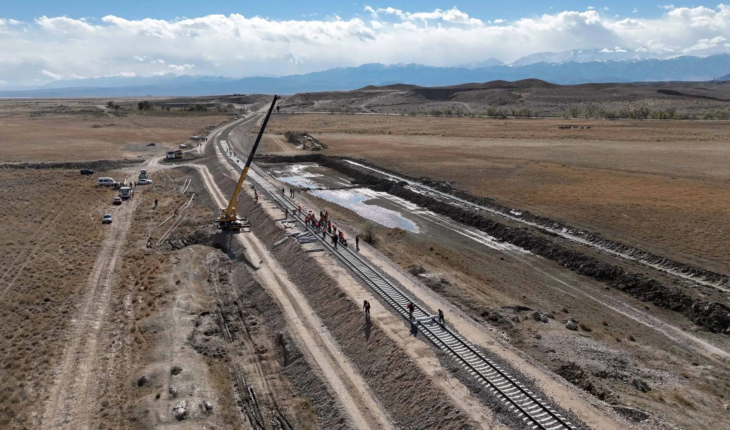 Строительство железной дороги казахстан