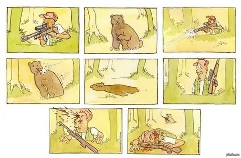 Медведь комиксы