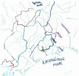 На контурной карте обведите границы