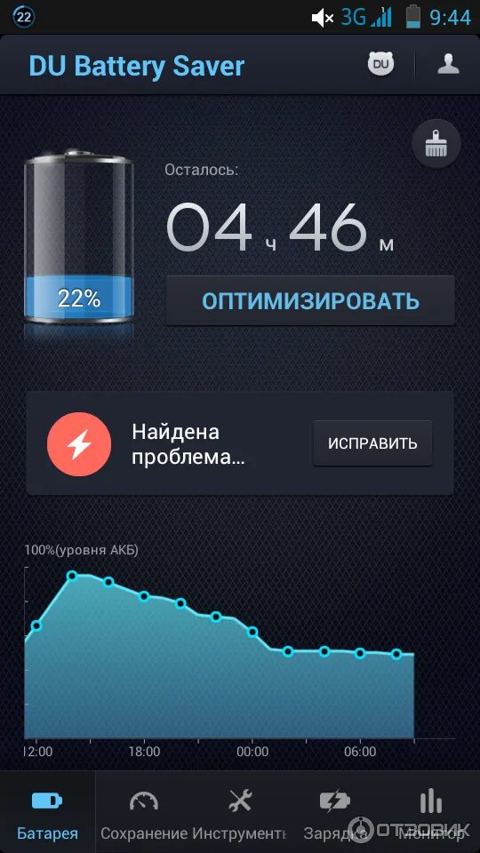 Приложение battery