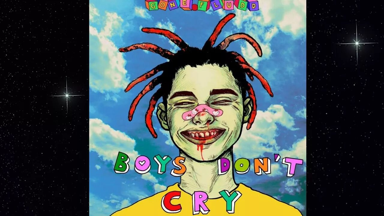 Гон флад бойс донт край. Gone Fludd МАМБЛ. Обложка альбома boys don't Cry. Гон Фладд обложка.