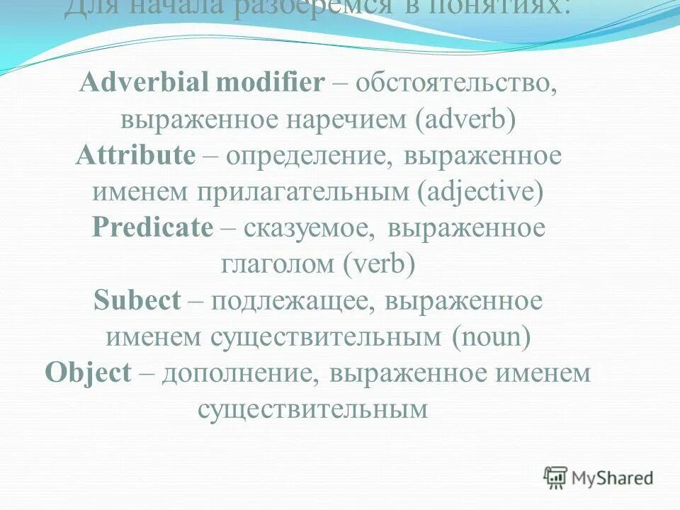 Предложение с обстоятельством выраженным наречием. Предложение с обстоятельством выраженным наречием