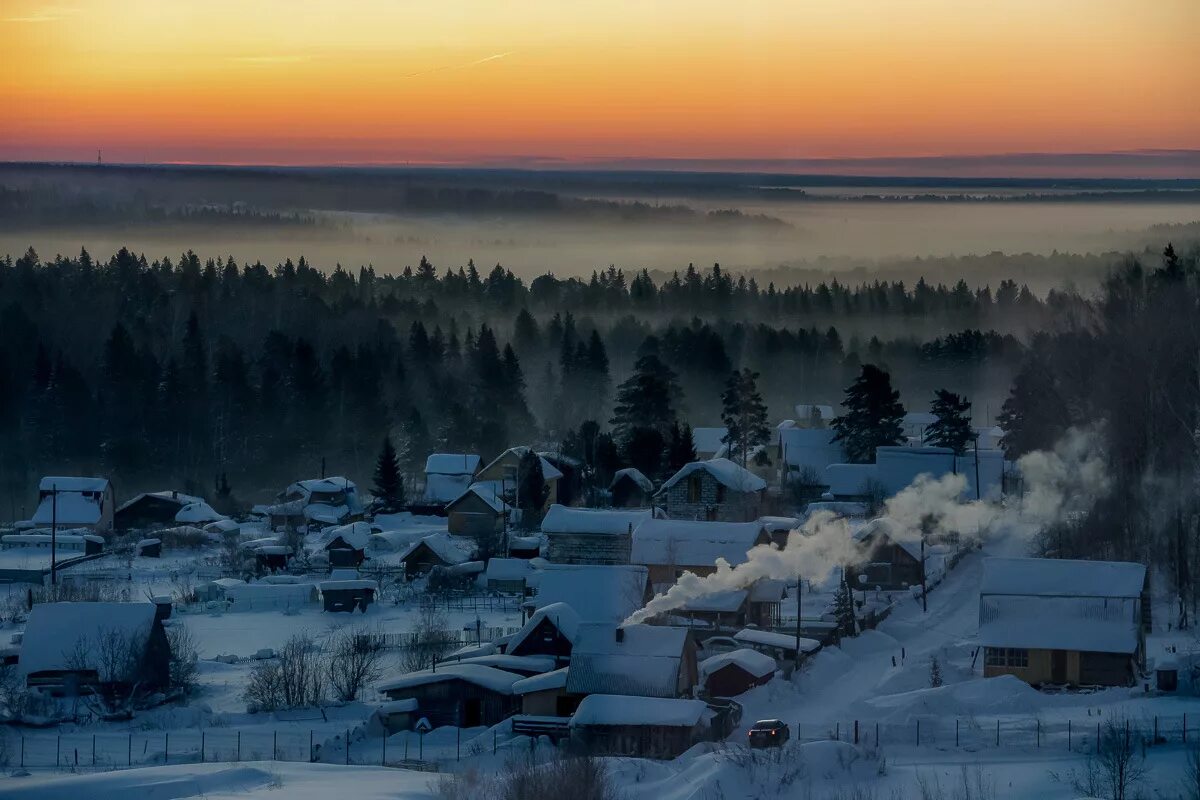 Зимним вечером Winter landscape photography, Winter scenery, Winter landscape